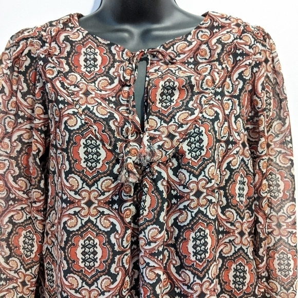 2/$20 Pepe Jeans flowy pattern dress XS - Picture 2 of 9